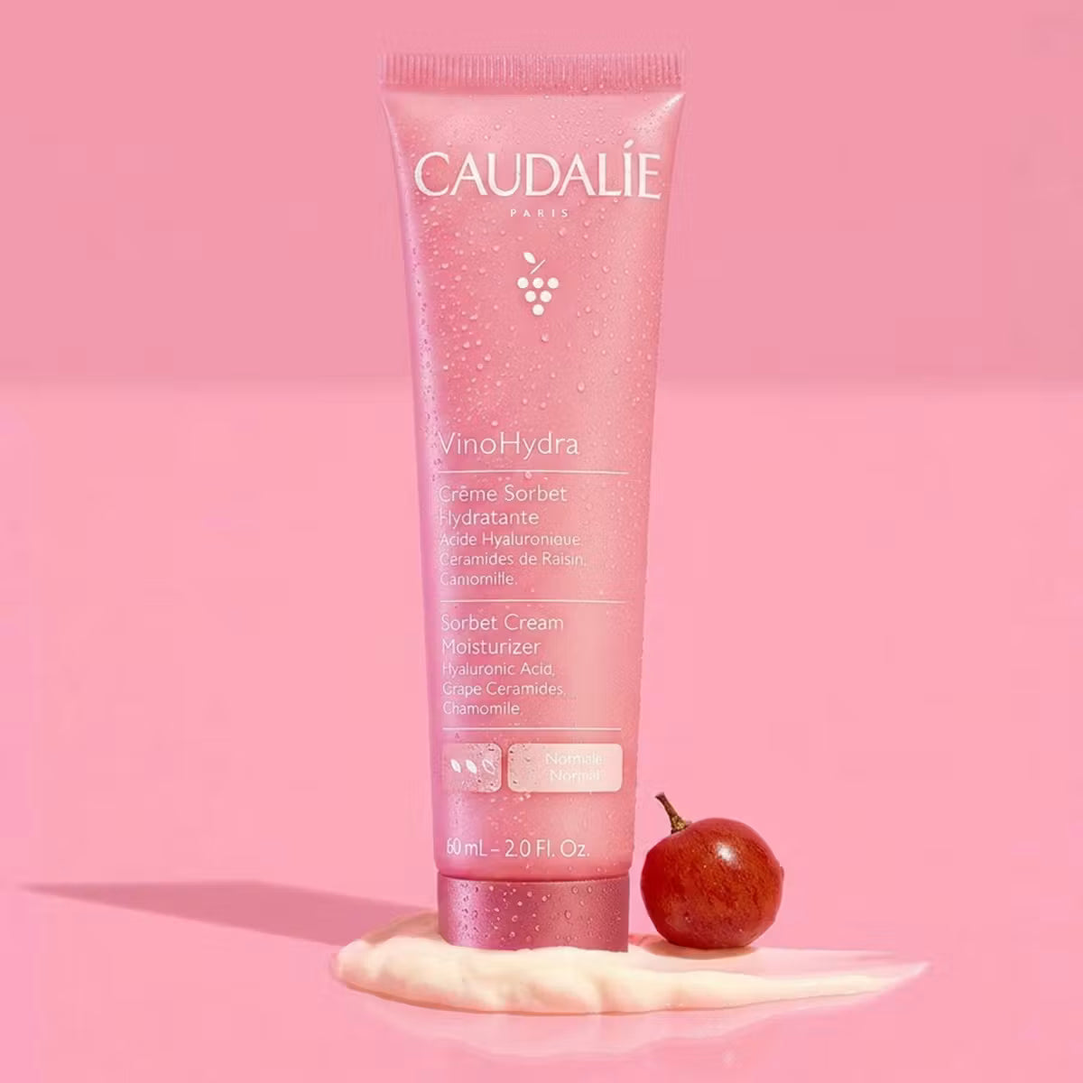 CREMA SORBETE HIDRATANTE AC HIALURONICO + CAMOMILA VINOHYDRA 60 ML CAUDALIE
