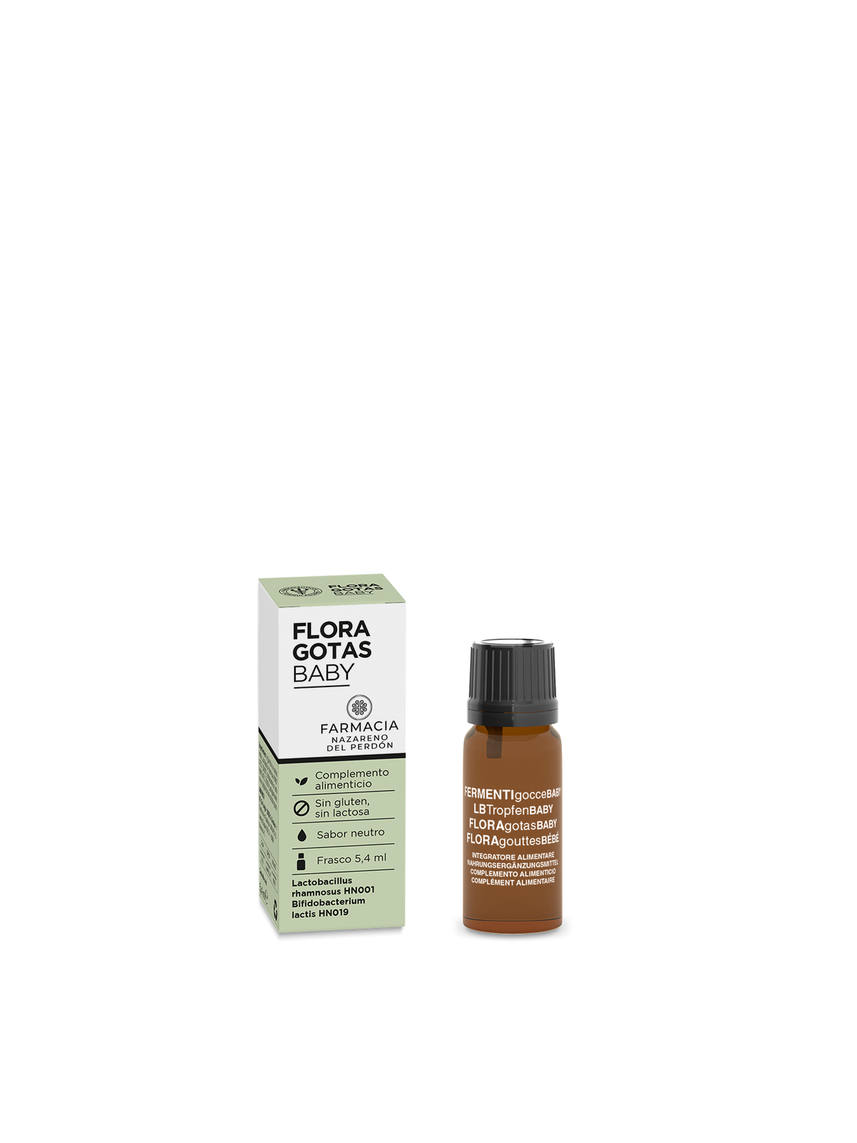 FF FLORA GOTAS BABY 5,4 ML SABOR NEUTRO