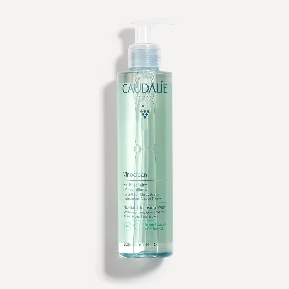 AGUA MICELAR DESMAQUILLANTE CON CAMOMILA VINOCLEAN 200 ML CAUDALIE