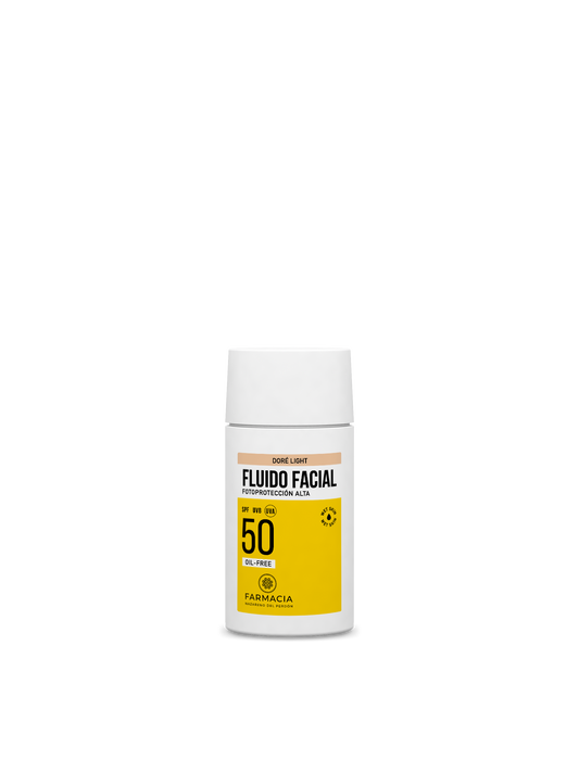 FLUIDO FACIAL SPF 50 DORÉ LIGHT FF