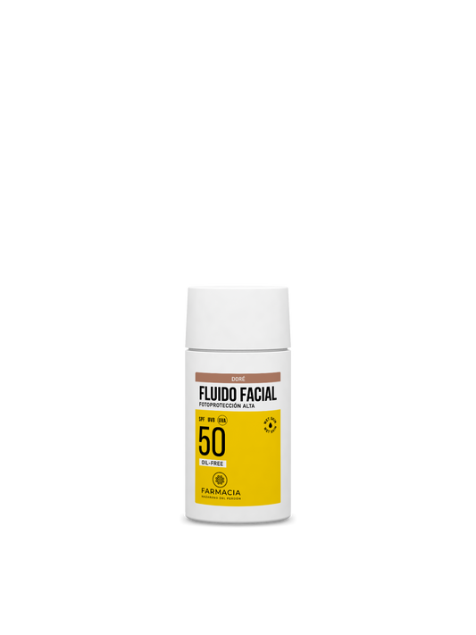 FLUIDO FACIAL SPF 50 COLOR DORÉ FF