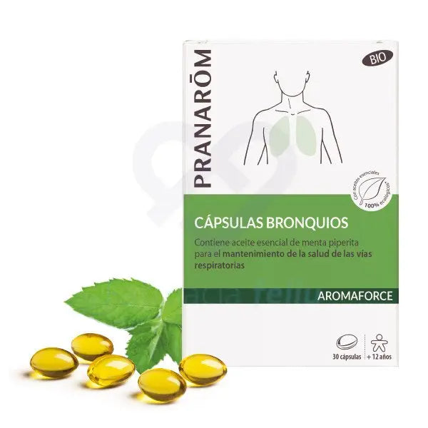 PRANARON AROMAFORCE CAPSULAS BRONQUIOS 30 CAPSULAS