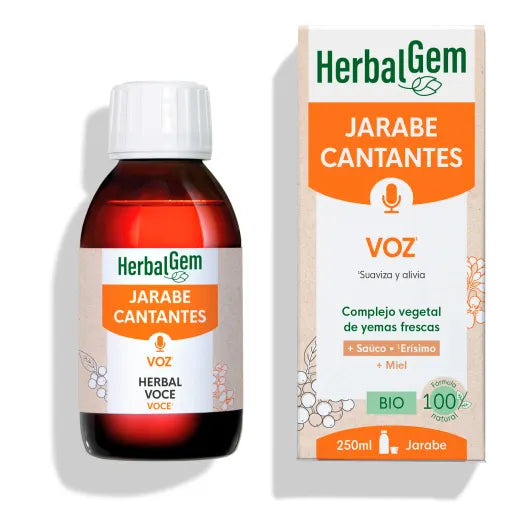 HERBALGEM JARABE DE LOS CANTANTES BIO 250ML